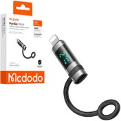تصویر تبدیل OTG تایپ سی به لایتنینگ مک دودو OT-261 Mcdodo OT-261 Type-C To Lightning Adapter