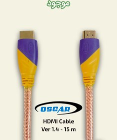 تصویر کابل HDMI اسکار مدل ورژن 1.4 به طول 15 متر 