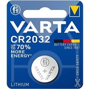 تصویر باتری سکه‌ ای وارتا مدل CR2032 ا Varta CR2032 Lithium Battery Varta CR2032 Lithium Battery