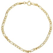 تصویر دستبند طلا فیگارو متوسط(زنانه و مردانه) کدBR878 