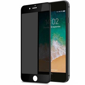 تصویر گلس حریم شخصی تمام چسب Apple iPhone 7 Plus / 8 Plus Privacy Glass 