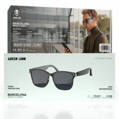 تصویر عینک هوشمند بارسلونا گرین لاین Barcelona Smart Glasses 