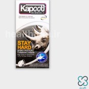 تصویر کاندوم تاخیری کاپوت مدل Stay Hard بسته 12 عددی ا Stay Hard Kapoot 12pcs Stay Hard Kapoot 12pcs