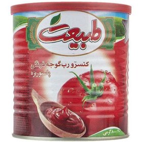 تصویر رب گوجه فرنگی قوطی 800 گرمی طبیعت 