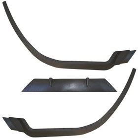 تصویر لیپ سپر جلو خودرو مدل 3TIKE-RC مناسب برای پژو 206 مجموعه سه عددی 