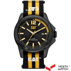 تصویر ساعت مچی مردانه کاترپیلار مدل YW16164137 با بند برزنتی 