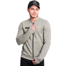 تصویر ژاکت مردانه طوسی بنز 