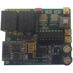 تصویر ماژول کنترل وایفای ESP8266 دارای 2 کانال 