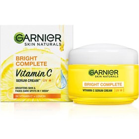 تصویر سرم کرم ویتامین سی روشن کننده گارنیر مدل Light Complete Garnier Vitamin C Serum 30ml