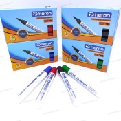 تصویر heron / هرون / ماژیک / وایت برد / سر گرد / قهوه ای / 447 