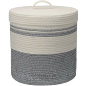 تصویر سبد رخت چرک مدل Z40 - مشکی 