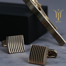 تصویر دکمه سردست لوکس v14 