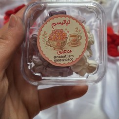 تصویر قند تزیینی خانگی شیک و سالم،بسته 50 گرمی مناسب پذیرایی و هدیه 