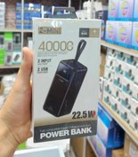 تصویر پاوربانک Z-MINI مدل Q35 ظرفیت ۴۰۰۰۰ میلی آمپر 