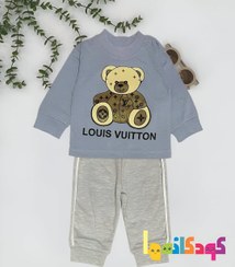 تصویر بلوز شلوار بچگانه فول پنبه | سایز 30 و 35 | خرید اقساطی 4 قسط | کودکانه‌ها - قرمز / 30 