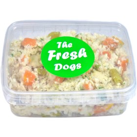 تصویر غذای سگ مرغ و برنج 250 گرمی 