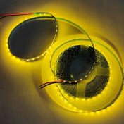 تصویر ال ای دی نواری 12 ولت ۲۸۳۵ امبر تراکم 120 Amber 12V 120L LED Strip