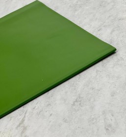 تصویر کاغذ ضدآب گل آرایی بسته ۲۰ برگی رنگ سبز شفاف مدل wm-17 