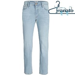 تصویر شلوار جین مخروطی جک اند جونز | فرم tapered fit jeans | مدل 222232012 