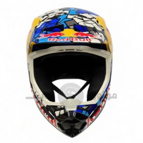 تصویر کلاه کاسکت کراسی برند 100 درصد کد 1 Helmet crossy brand 100 code 1