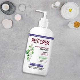 تصویر شامپو ضد ریزش رستورکس RESTOREX حجم 1000 میل 