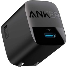 تصویر شارژر دیواری انکر مدل A2639 دو پین 30 وات Anker (A2639) 313 GaN 30W Foldable Charger PIQ 3.0 (2PIN