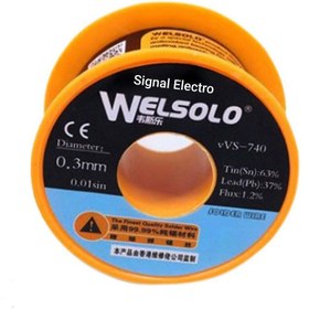 تصویر سیم لحیم ولسولو مدل WELSOLO vVS-740 0.3mm 