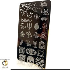 تصویر شابلون فلزی ناخن S20 