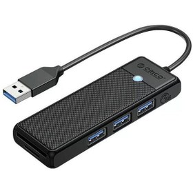 تصویر هاب USB و کارت خوان ORICO PAPW3AT-U3-015 Black ORICO PAPW3AT-U3-015 Black