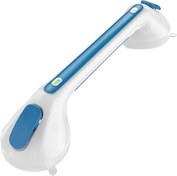 تصویر دستگیره حمام مونزونگ 16 اینچی با مکنده ضد لغزش مناسب سالمندان Munzong 16inche Suction Cup Grab Bar NonSlip Bathroom Safety Rail for Elderly