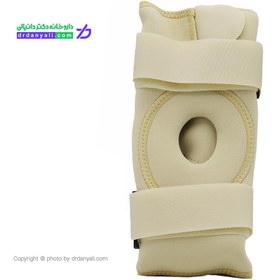 تصویر زانوبند قابل تنظیم نئوپرن کشکک باز تینور مدل J-01 سایز XL Tynor Knee Support Hinged Neoprene Model J-01 size XL