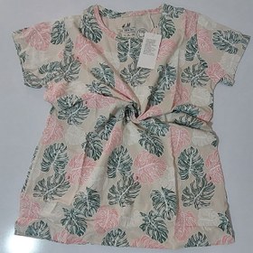 تصویر تیشرت نخ پنبه زنانه اچ اند ام قواره دار اصلی بنگلادشی - مدیوم M / ۲۹۸۰۰۰ T-shirt H&M