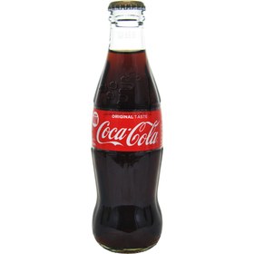 تصویر نوشابه شیشه ای ۲۵۰ میل کوکاکولا – Coca Cola 