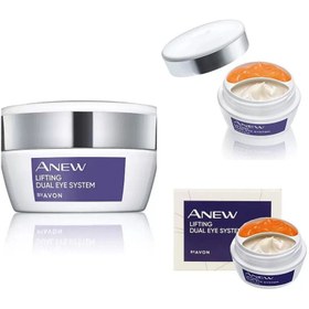 تصویر کرم دور چشم دو در یک Avon مدل Anew Lifting Dual - خط بو 