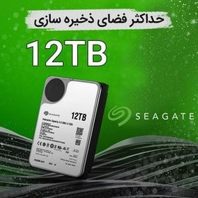 تصویر هارد اینترنال 3.5 اینچ سیگیت SkyHawk 12TB Seagate SkyHawk 12TB Surveillance 7200Rpm 256MB SATAIII 3.5 Inch HDD