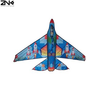 تصویر کایت طرح هواپیمای جنگنده 