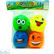 تصویر ایموجی بال فانتزی بتا آیتم Emoji Ball تک و عمده 