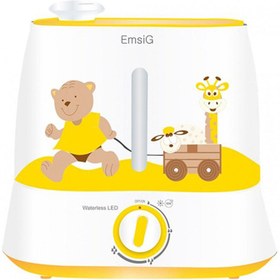 تصویر دستگاه بخور سرد امسیگ طرح کودک US424 Emsig US424-Baby Cool Mist Humidifier