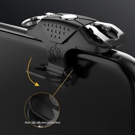 تصویر دسته بازی PUBG مدل X10 - مشکی 