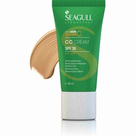 تصویر سی سی کرم SPF30 سی گل (Seagull) مدل متعادل کننده چربی 40 میلی لیتر کرم DD ،CC ،BB