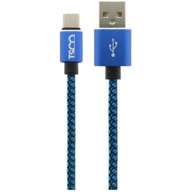 تصویر کابل تبدیل USB به USB-C تسکو مدل TSCO TC C170 طول 1 متر 