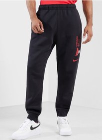 تصویر شلوار راحتی باشگاه شیکاگو بولز برند Nike Chicago Bulls Club Sweatpants