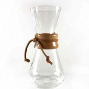 تصویر قهوه ساز نوع کمکس مدل 3 فنجان به همراه کتل ا Chemex 3 Cup Coffee Maker with kettle Chemex 3 Cup Coffee Maker with kettle