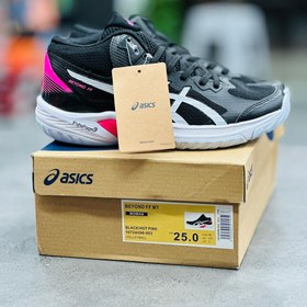 تصویر کفش والیبال اسیکس مشکی مدل Asics Sky FF beyond 