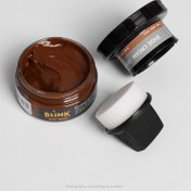 تصویر واکس کرمی قهوه‌ای بلینک – Blink Shoe Cream Brown 