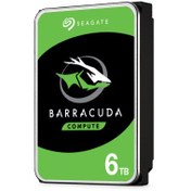 تصویر هارددیسک اینترنال سیگیت مدل Barracuda ST6000DM004 ظرفیت 6 ترابایت Seagate BarraCuda ST2000DM006 Internal Hard Drive 6TB