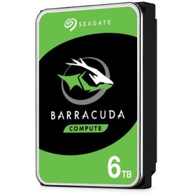 تصویر هارددیسک اینترنال سیگیت مدل Barracuda ST6000DM004 ظرفیت 6 ترابایت Seagate BarraCuda ST2000DM006 Internal Hard Drive 6TB