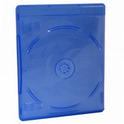 تصویر قاب بلوری شفاف آبی Blu-ray DVD-cases BLUE 10 mm