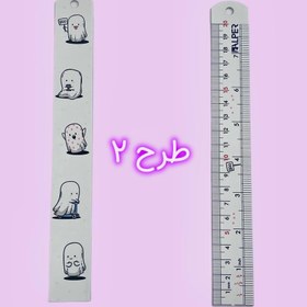 تصویر خطکش طرح‌دار 