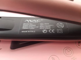 تصویر اتو مو مدل MC5544 مک استایلر Mac Stayler MC5544 Hair Straightener